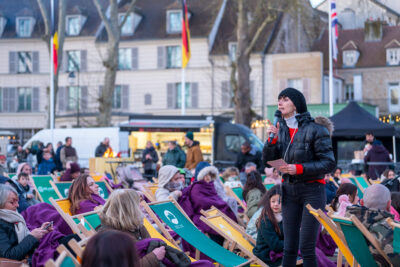 Diffusion d'un film en plein air - Agrandir l'image 6 sur 7, fenêtre modale