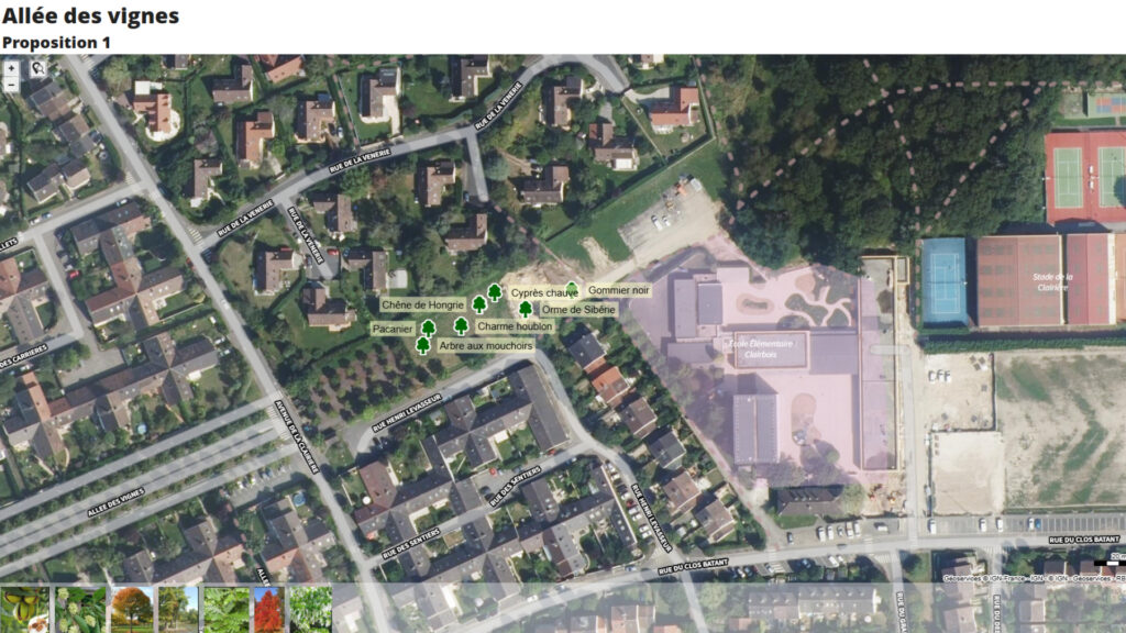 Agrandir l'image, fenêtre modale